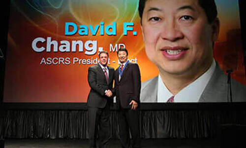 Dr. Chang Being Named ASCRS President