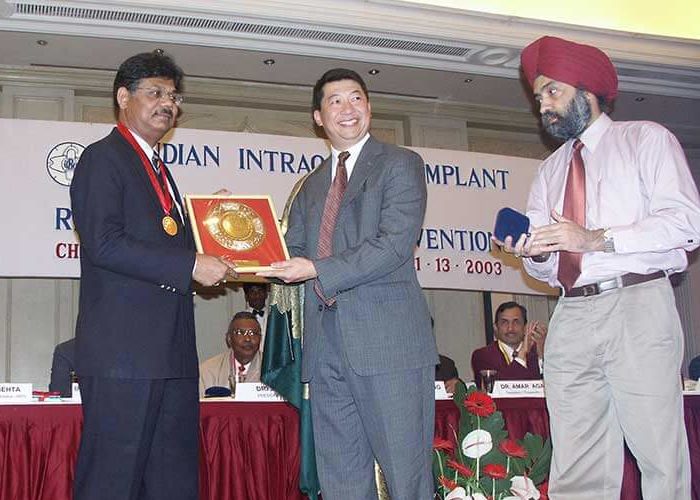 2003 Gold Medal Indian Intraocular Implant & Refractive Society